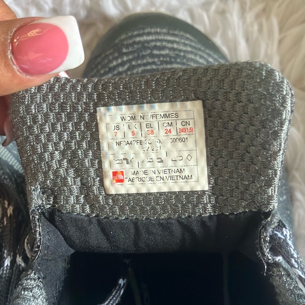 Gray and Black Women's Sneakers